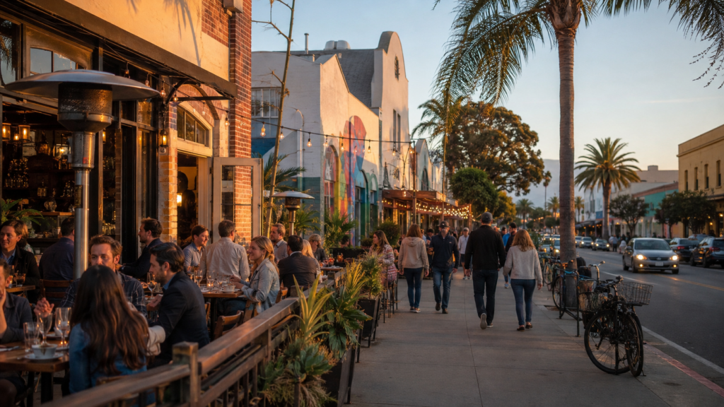 Restaurants in the Santa Barbara Funk Zone